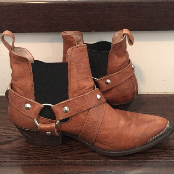 🥾 Ankle Cowboy Boots WB25 - Picture 2 of 2